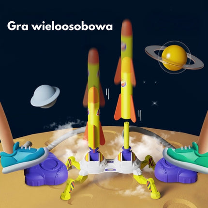 Woopie dvigubas putų raketų paleidėjas – 6 raketos, 2 pompos