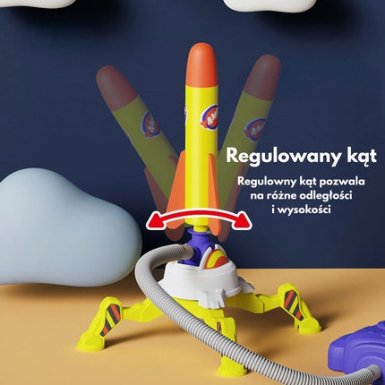 Woopie dvigubas putų raketų paleidėjas – 6 raketos, 2 pompos