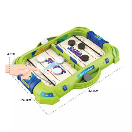 Arkadinis žaidimas 2in1 Mini ledo ritulio lenktynės
