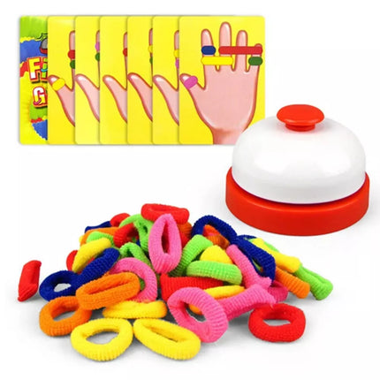 WOOPIE įgūdžių žaidimas FINGER GAMES Spalvingi trintukai 4+