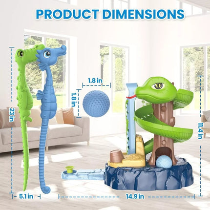 Mini golfo arkadinis žaidimas SNAKE GOLF