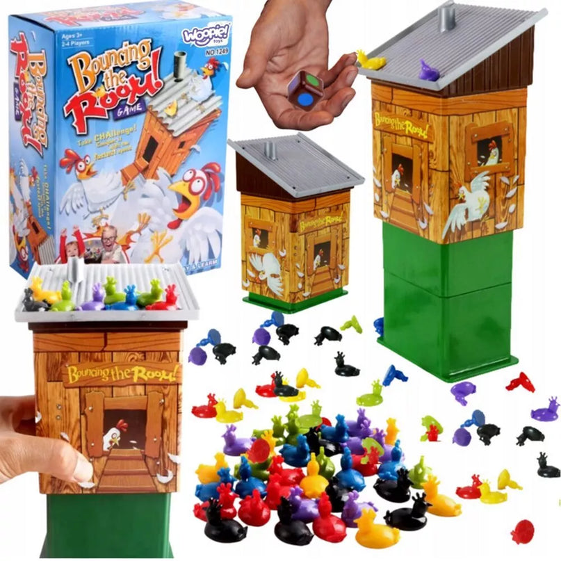 Žaidimas viščiukai vištidėjė