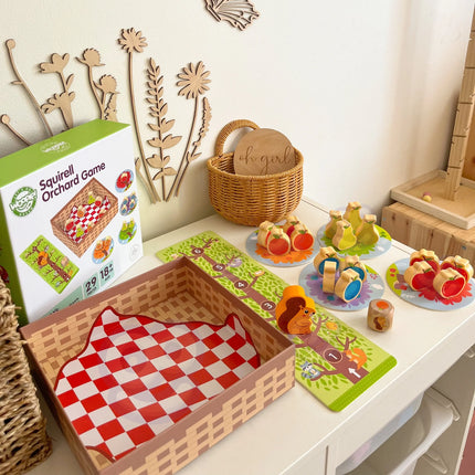 Woopie Green kooperacinis stalo žaidimas „Voverė sode“