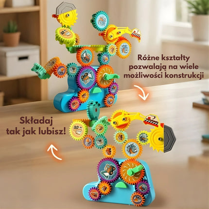 „WOOPIE“ interaktyvios konstrukcinės kaladėlės – krumpliaračiai (18 vnt.)