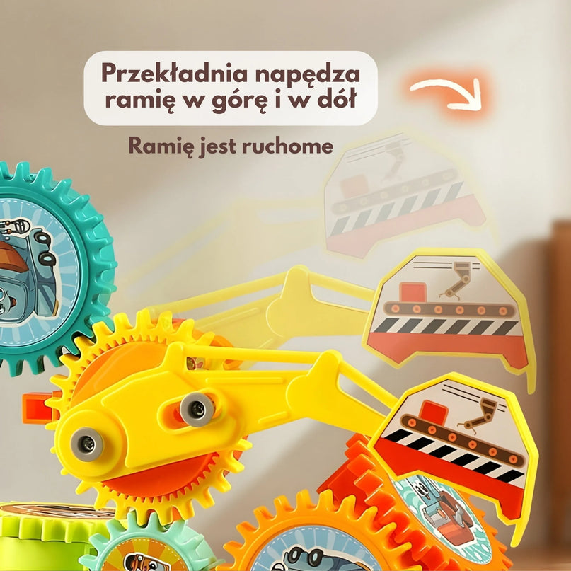 „WOOPIE“ interaktyvios konstrukcinės kaladėlės – krumpliaračiai (18 vnt.)