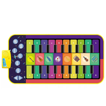 Woopie interaktyvus muzikinis šokių kilimėlis – pianinas, instrumentai, įrašymas