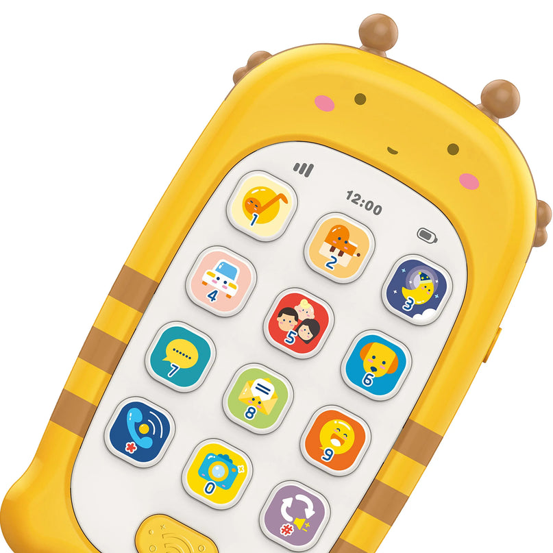 Woopie interaktyvus telefonas – garsai, melodijos, dyktafonas ir tikro telefono imitacija