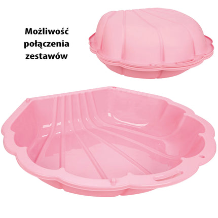 Woopie kriauklė smėlio dėžė 3in1