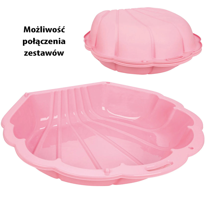 Woopie kriauklė smėlio dėžė 3in1