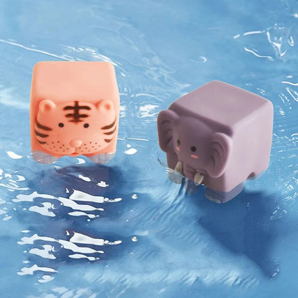 WOOPIE kūdikių sensoriniai kaladėlių rinkinys „Squeeze Puzzle“ (12 vnt.)