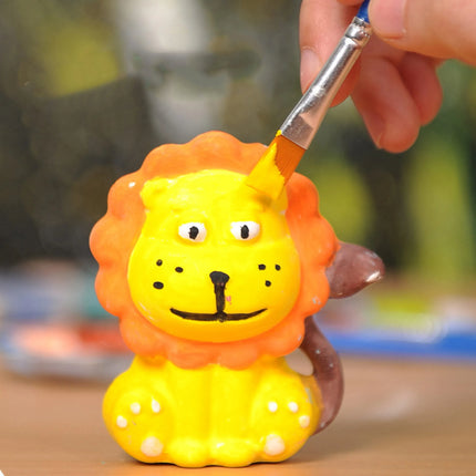 Woopie kūrybinis gipsinių figūrėlių rinkinys „Gyvūnai“ – Mould & Paint (6+)