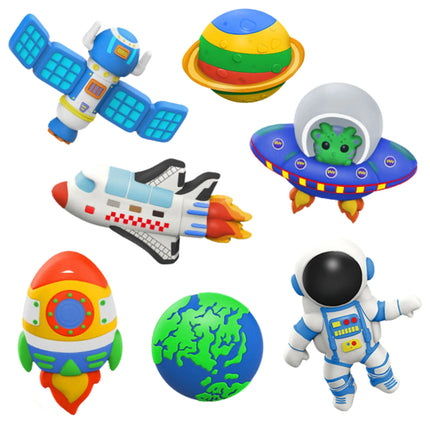 Woopie kūrybinis gipsinių figūrėlių rinkinys „Kosmosas“ – Mould & Paint SPACE (6+)