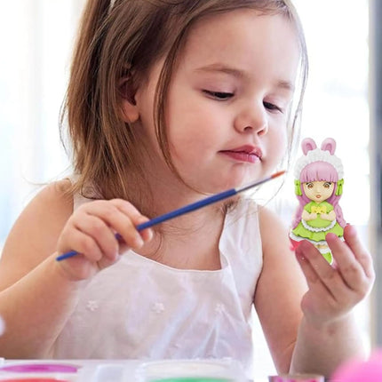 Woopie kūrybinis gipsinių figūrėlių rinkinys „Princesės“ – Mould & Paint (6+)
