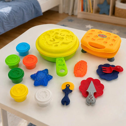 Woopie kūrybinis rinkinys „Creation Clay“ – kulinarinė fantazijų dirbtuvė (31 el.)