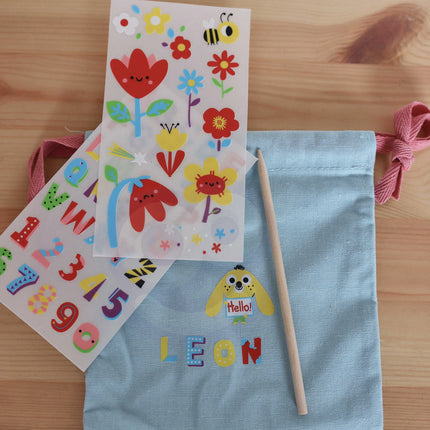 Woopie kūrybinis rinkinys „Dekoruojama rankinė su lipdukais“ – ART&FUN (4+)