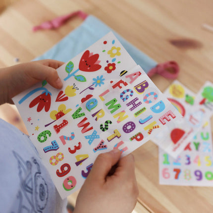 Woopie kūrybinis rinkinys „Dekoruojama rankinė su lipdukais“ – ART&FUN (4+)