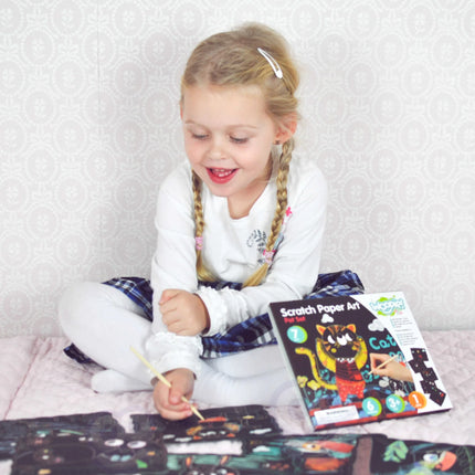 Woopie kūrybinis rinkinys „Maginės išbraukymo kortelės – gyvūnai“ – ART&FUN (3+)