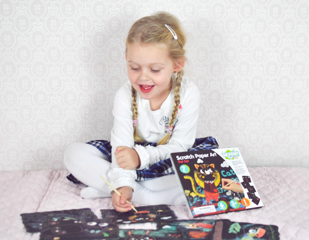 Woopie kūrybinis rinkinys „Maginės išbraukymo kortelės – gyvūnai“ – ART&FUN (3+)