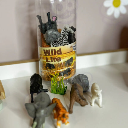 Woopie laukinių gyvūnų figūrėlių rinkinys (16 el.)
