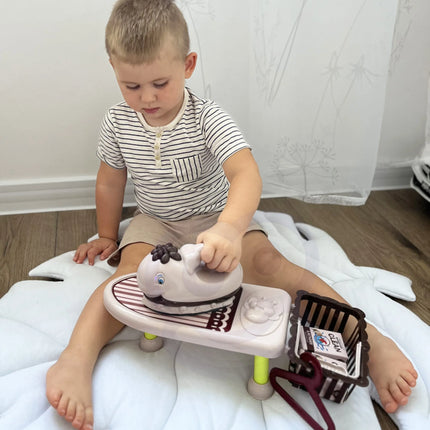 Woopie lyginimo rinkinys – lygintuvas, lyginimo lenta ir skalbinių priedai