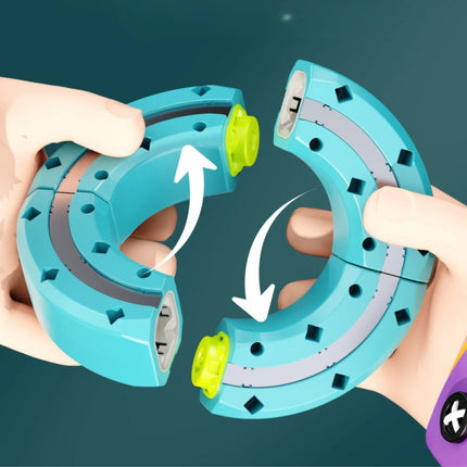 Woopie magnetinė lenktynių trasa – 39 dalių STEM konstruktorius