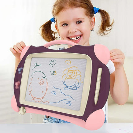 „WOOPIE“ magnetinė spalvinimo lenta su žymekliu + 2 violetiniai antspaudai