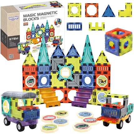 Woopie magnetiniai 3D konstruktoriai