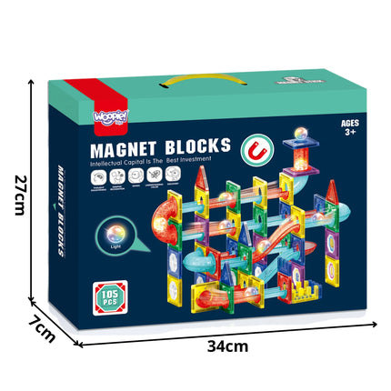 Woopie magnetinis 3D kamuoliukų takas