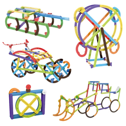 Woopie matematinis 3D konstruktorius (155 el.)