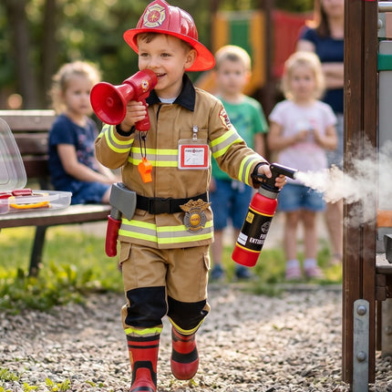 WOOPIE mažojo gaisrininko lagaminėlis su tikrais efektais, 3+