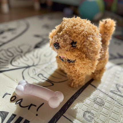 Woopie Mini Plush Pet interaktyvus šuniukas – Pudelis arba Haskis