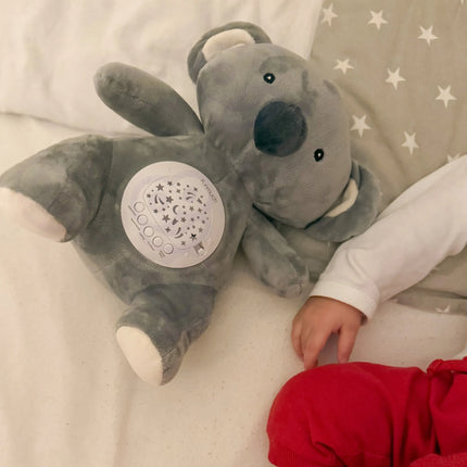 Woopie minkšta koala su projektoriumi, melodijomis ir verkimo jutikliu
