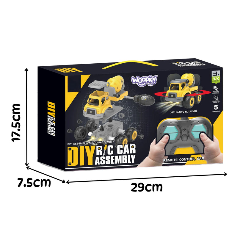 Woopie nuotoliniu būdu valdoma DIY koparka – surink, sukonstruok ir valdyk!