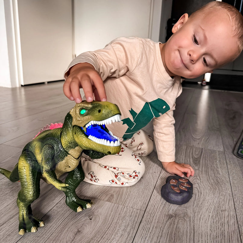 „WOOPIE“ nuotoliniu būdu valdomas dinozauras – RC robotas T-Rex