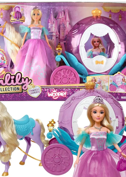 Woopie princesės lėlė su karieta