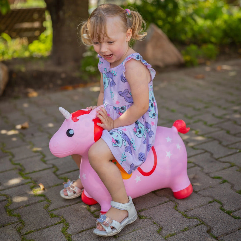 Woopie pripučiama šoklė „Vienaragis“ su pompa (12m+)
