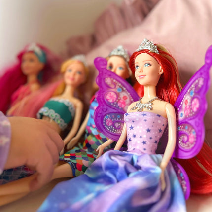 Woopie Royal 4 magiškų lėlių rinkinys – undinėlė, fėja ir dvi princesės
