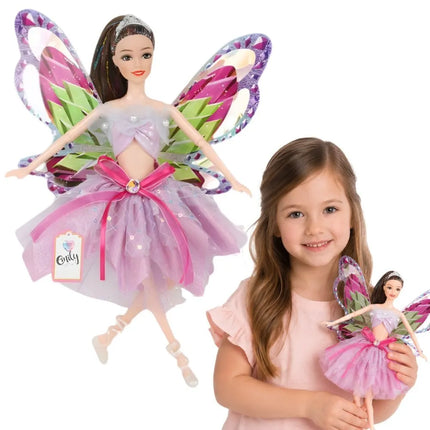 Woopie ROYAL lėlė Emi – 29 cm pasakiška fėja su spalvingais sparnais