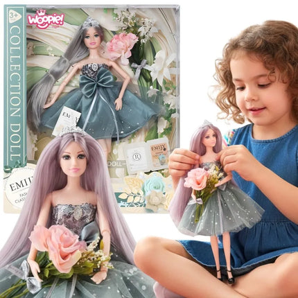Woopie ROYAL lėlė Emi – elegantiška 29 cm dama su aksesuarais
