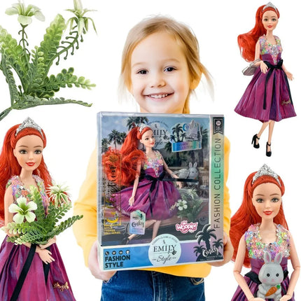 Woopie ROYAL lėlė Emi Fashion Collection – 30 cm elegantiška lėlė su aksesuarais