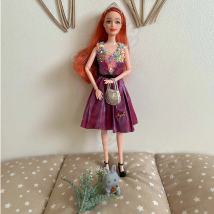 Woopie ROYAL lėlė Emi Fashion Collection – 30 cm elegantiška lėlė su aksesuarais