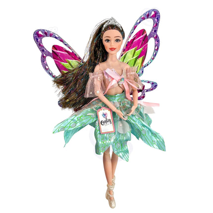 Woopie ROYAL lėlė Emily – 29 cm fėja su spalvingais sparnais