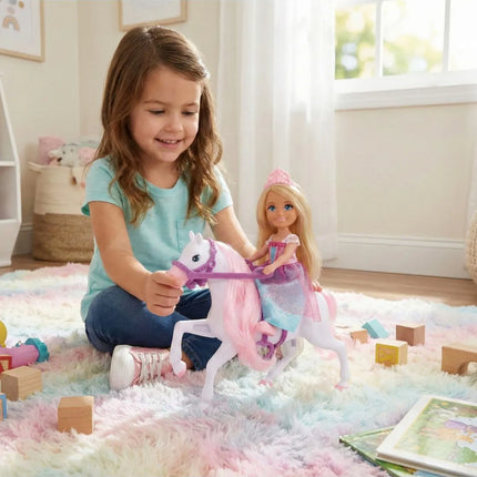WOOPIE ROYAL princesės lėlė su arkliuku