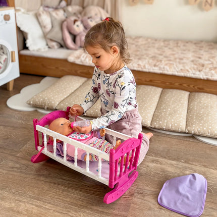 WOOPIE ROYAL XL kūdikio rinkinys su lopšiu ir maitinimo priedais