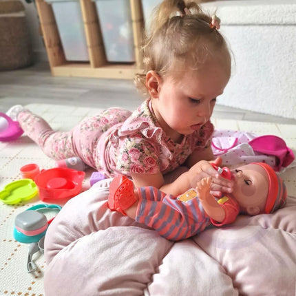 WOOPIE ROYAL auklės lėlių rinkinys su priedais, 19 vnt.