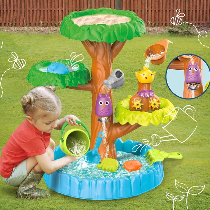 WOOPIE 2in1 palmė vandens ir smėlio stalas