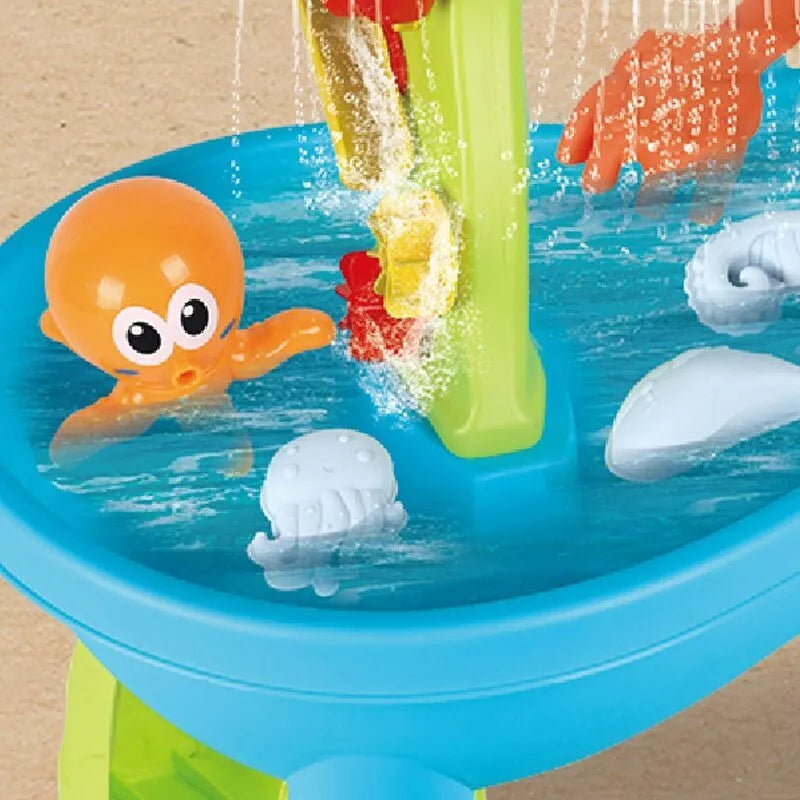 WOOPIE 2in1 vandens ir smėlio staliukas su kriokliu