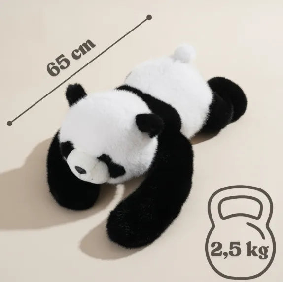WOOPIE sunkioji sensorinė panda, 2,5 kg, 65 cm