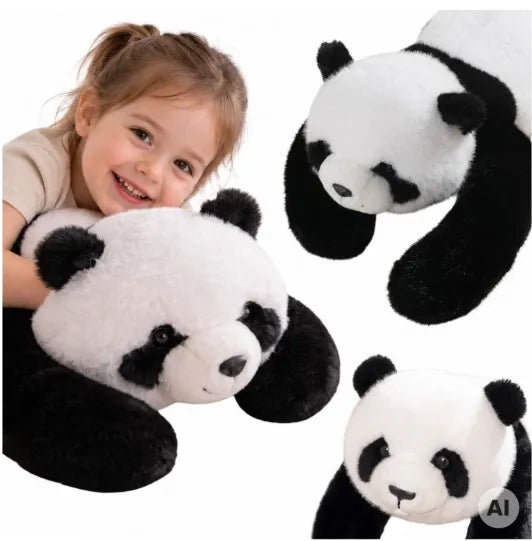 WOOPIE sunkioji sensorinė panda, 2,5 kg, 65 cm