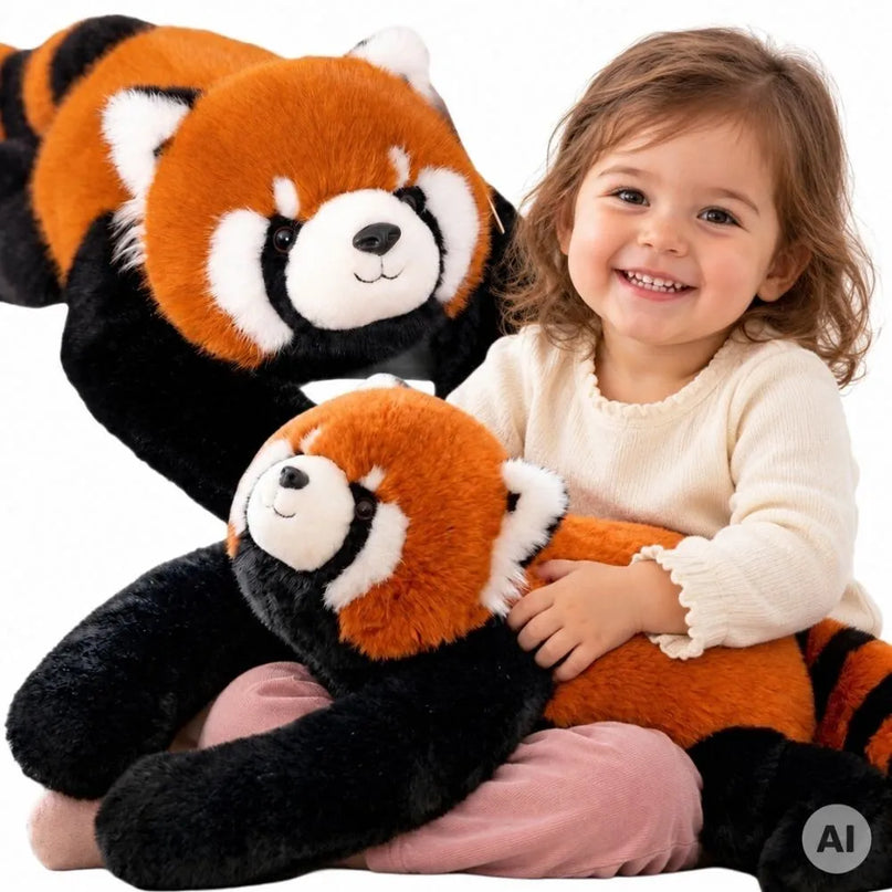 WOOPIE svertinis sensorinis meškiukas Ruda Panda